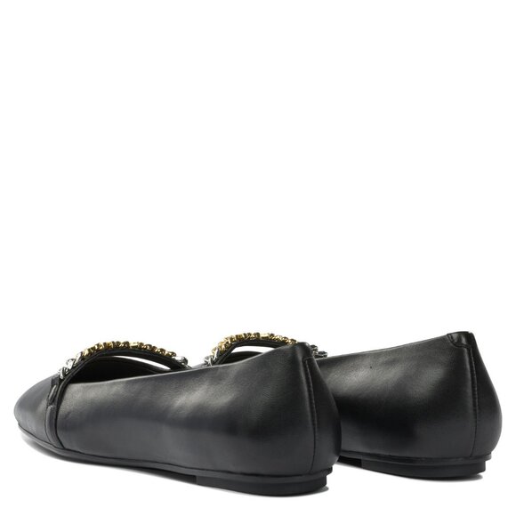 Pinko Leather Ballet Flats With Square Toe IT 38 Women - Picture 4 of 5